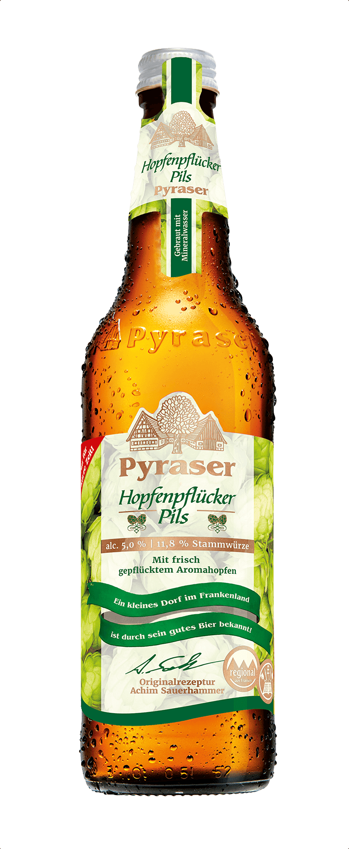 Pyraser Hopfenpflücker – Frisches, aromatisches Pils (0,5 l)
