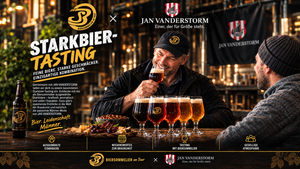 Online Starkbier-Tasting mit BIERSOMMELIER on Tour und JAN VANDERSTORM am 27.11.2026